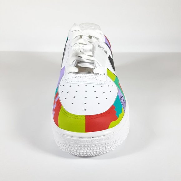 LOLLAPALOOZA X BACARDI WOMEN'S NIKE AIR FORCE 1 Shoes Size 8 PISOS BY TATZ BNIB - Picture 9 of 16